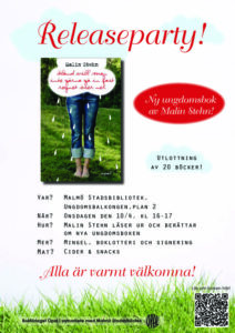 Den 10/4 smäller det! Releaseparty på Malmö Stadsbibliotek! Kl 16! Kom dit!